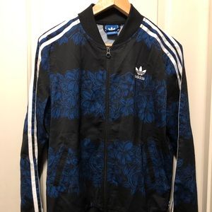 Adidas Originals 3-Stripes Floral Track Jacket M